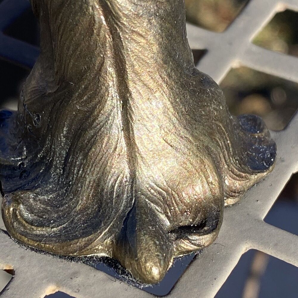 D. L. Debbie Engle Yorkshire Terrier Pure Bred Dogs Miniature Bronze a statue - Picture 9 of 16